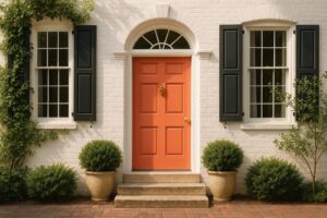 Bold Door Colors for Charleston Homes