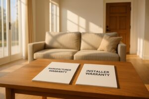 Manufacturer Warranty vs. Installer Warranty