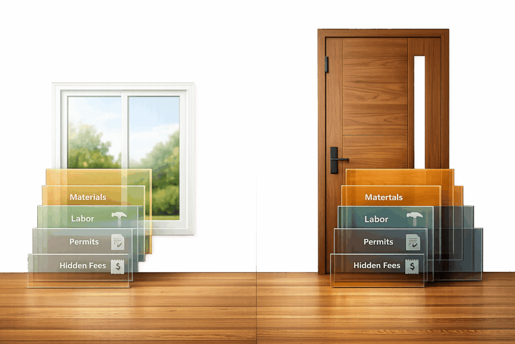 Breaking Down Window and Door Costs for Clients