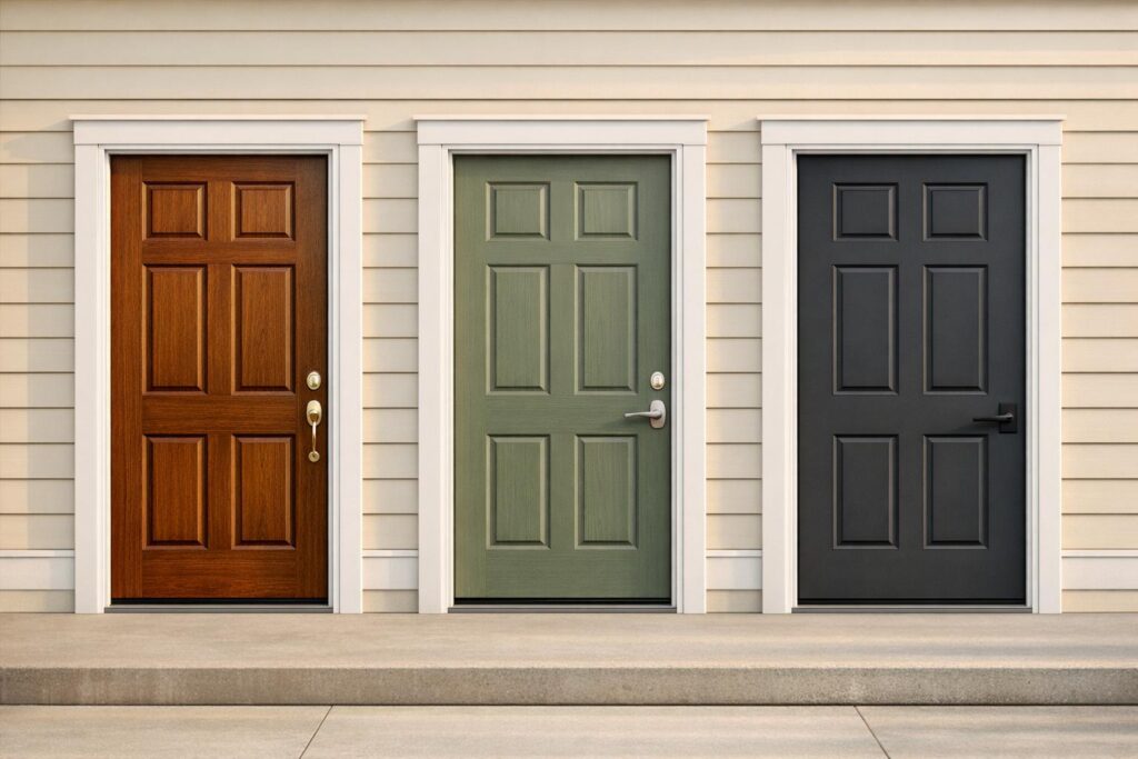 Wood vs Fiberglass vs Steel: Exterior Door Costs